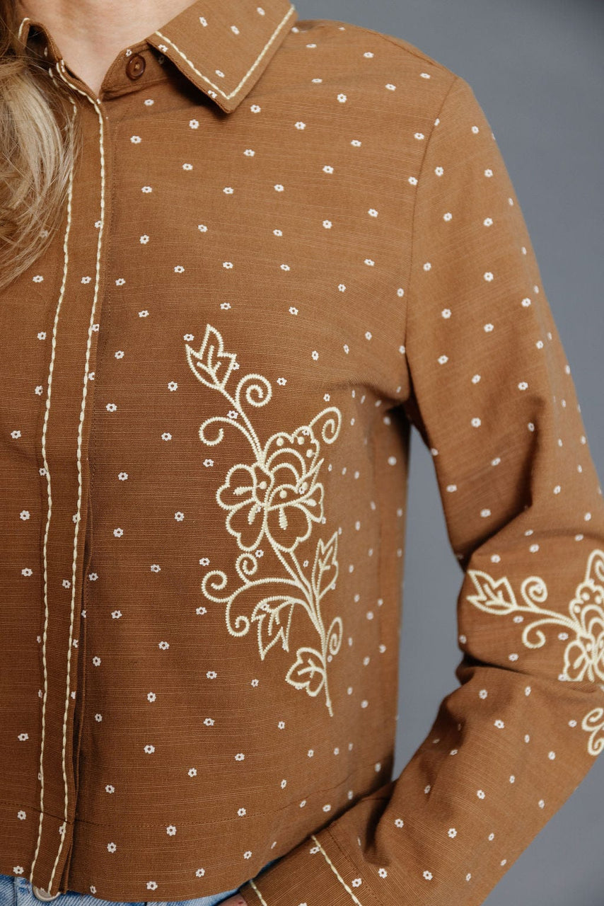 Tennessee Blouse in Espresso