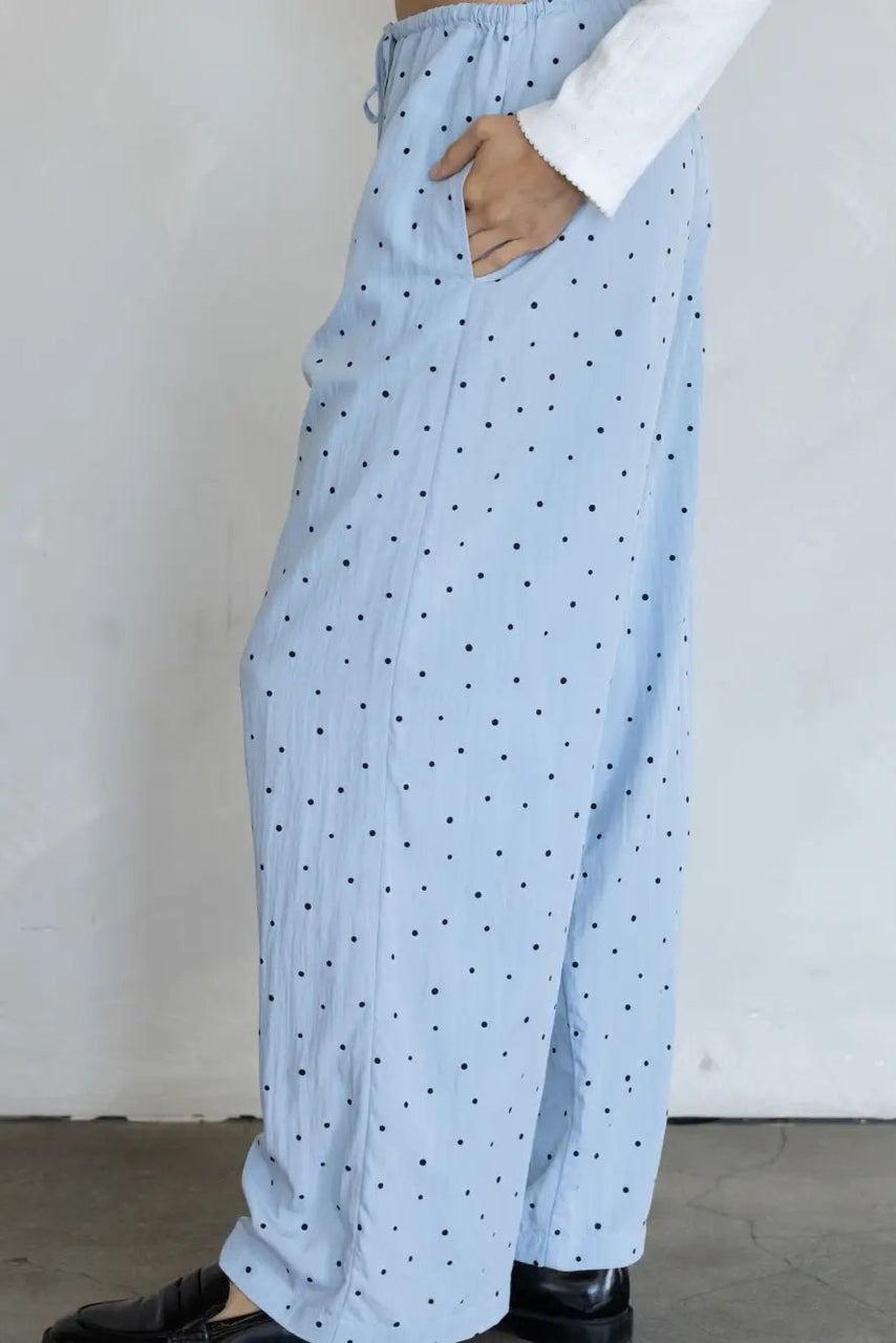 Angelista Lounge Pant in Light Blue