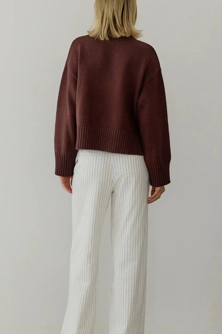 Asher Sweater in Brown