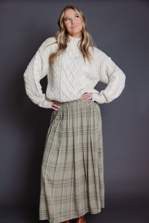 Almonde Skirt in Spruce