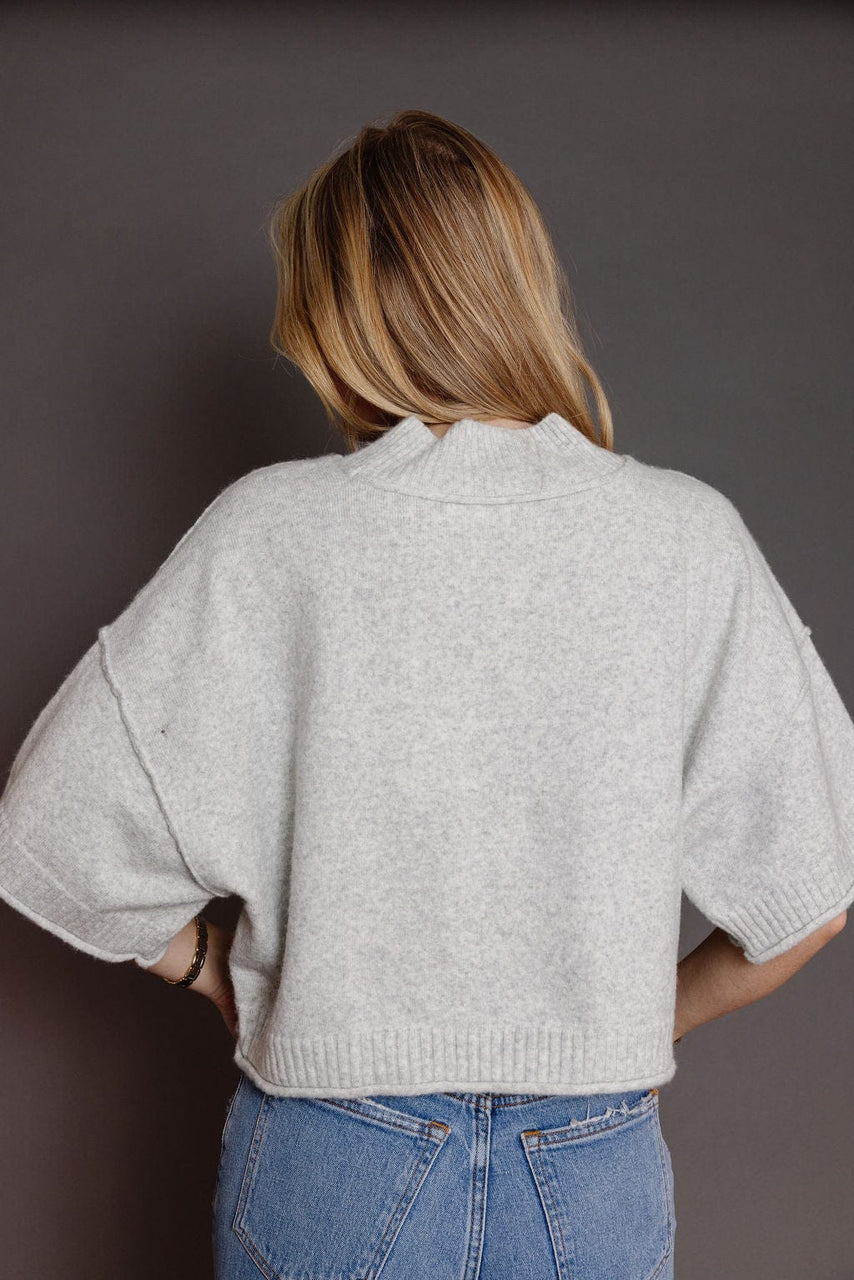 Freddy Sweater in Heather Grey