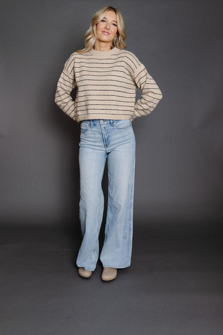 Meara Sweater in Greige