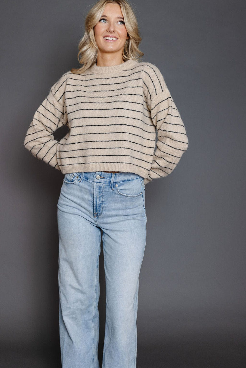 Meara Sweater in Greige