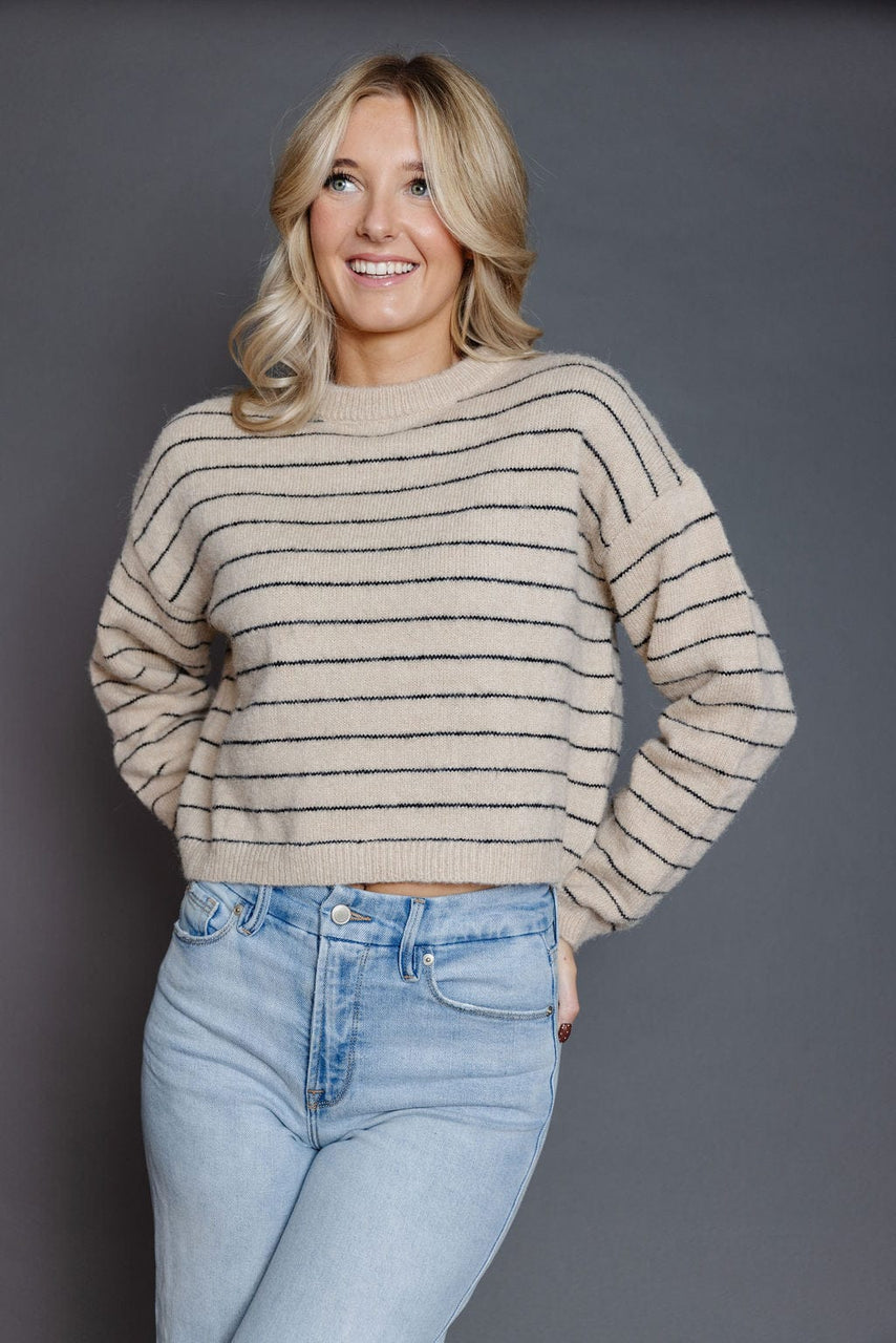 Meara Sweater in Greige