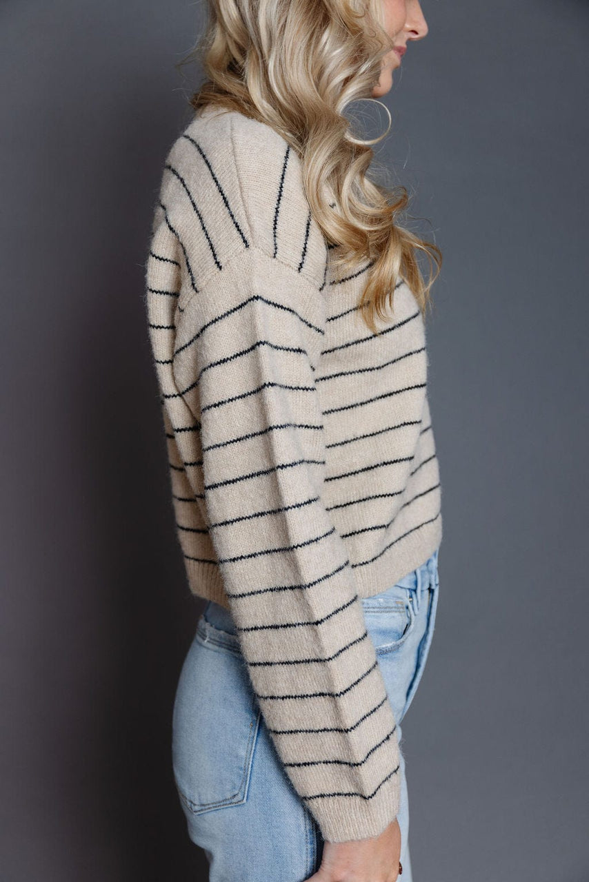 Meara Sweater in Greige