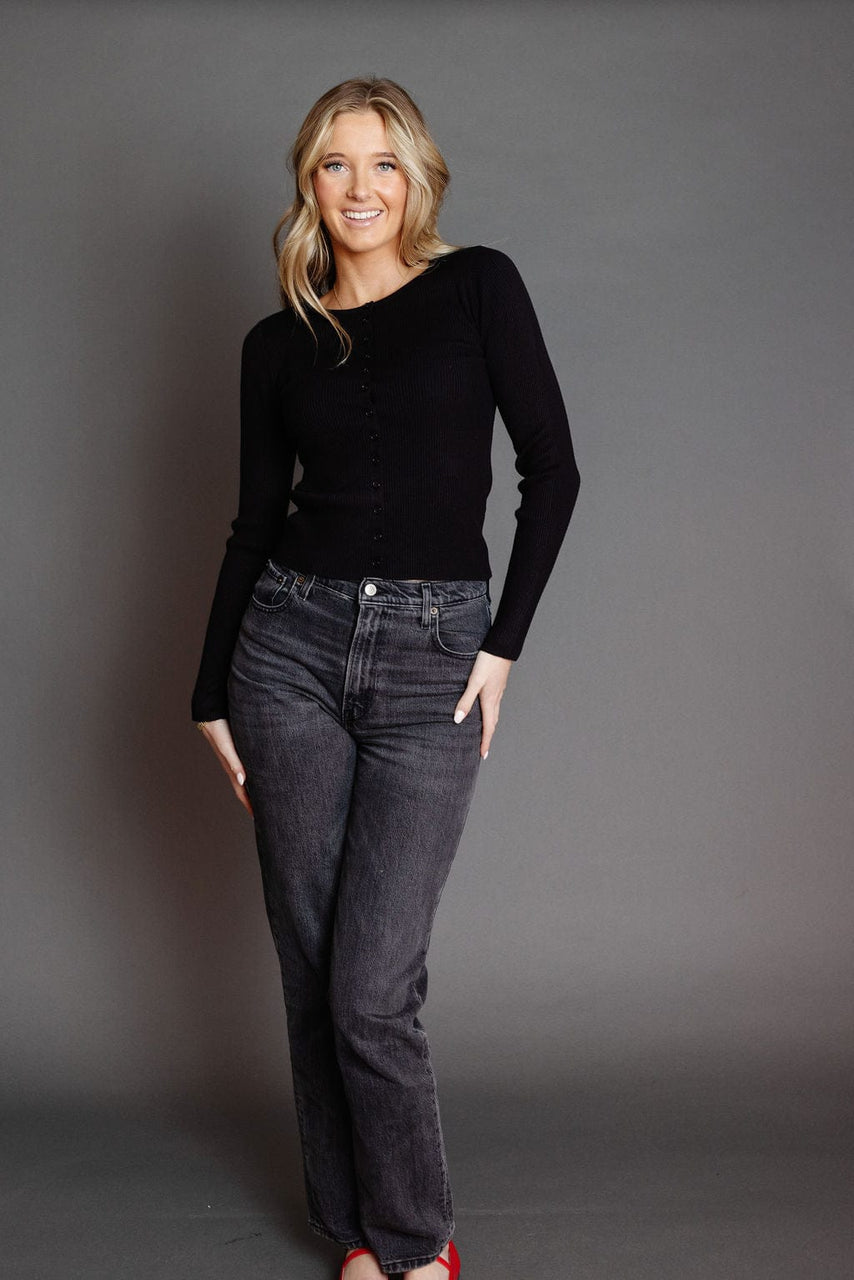 Montague Cardigan in Black