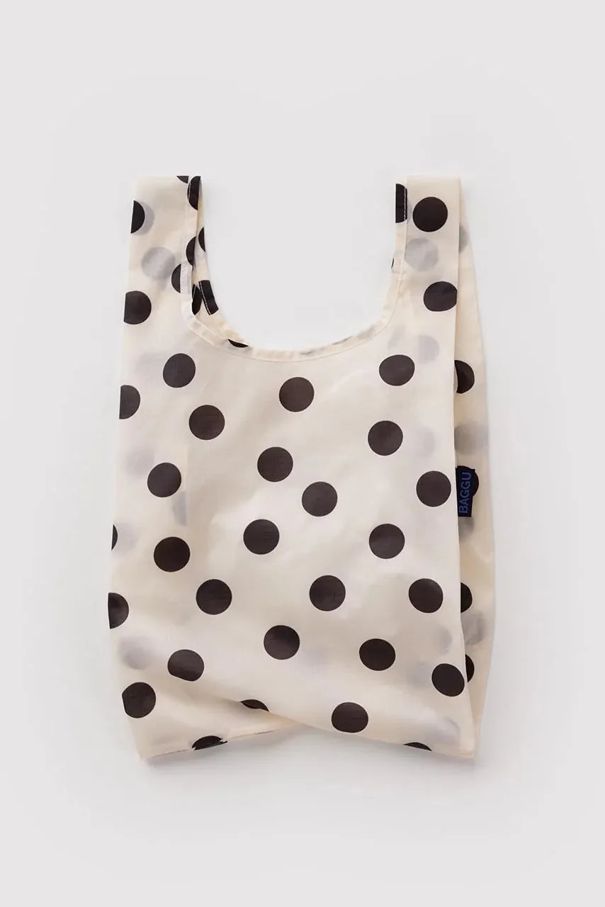 Baggu Baby Reusable Baby Cream and Black Polka Dot