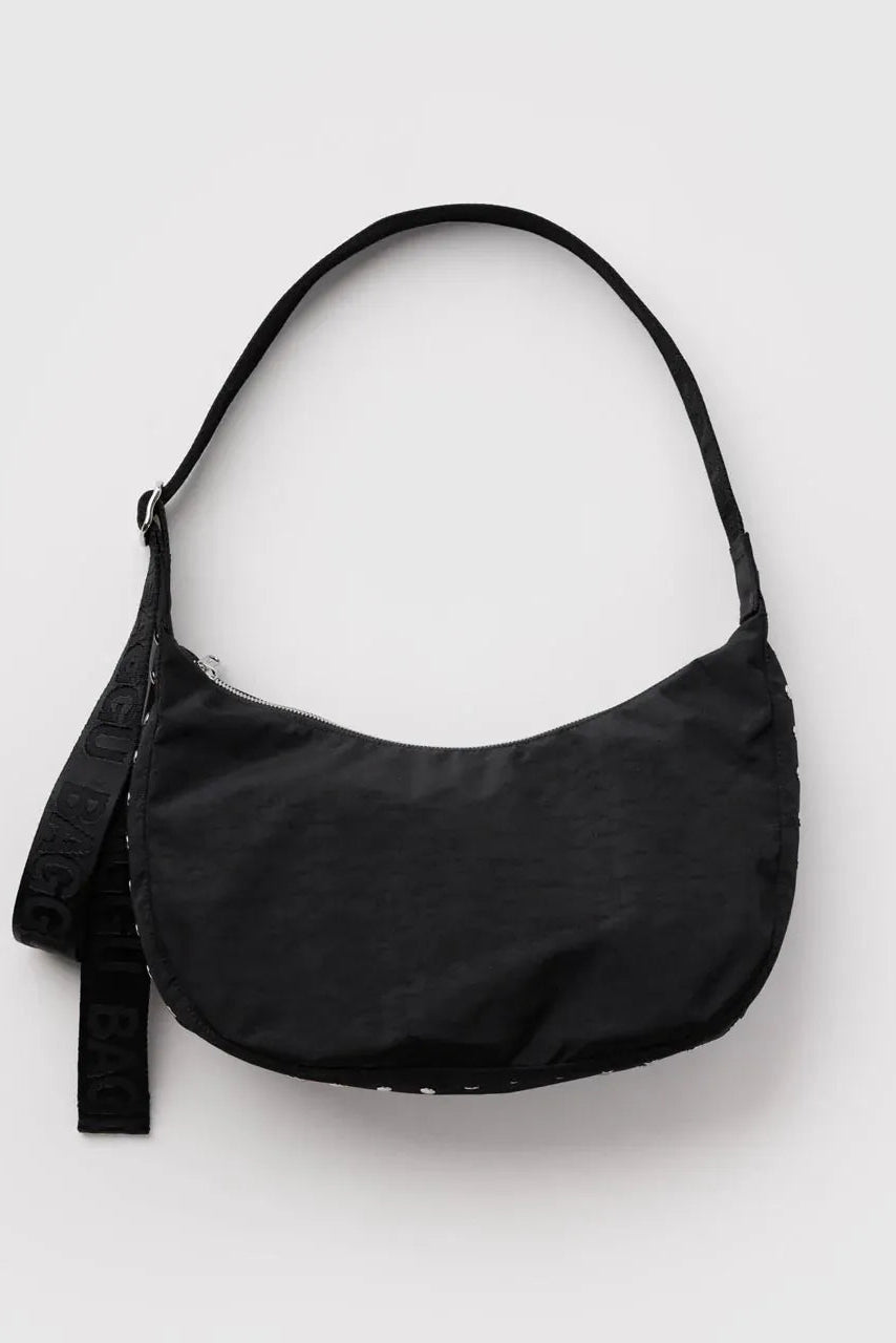 Baggu Medium Nylon Crescent Bag in Stud