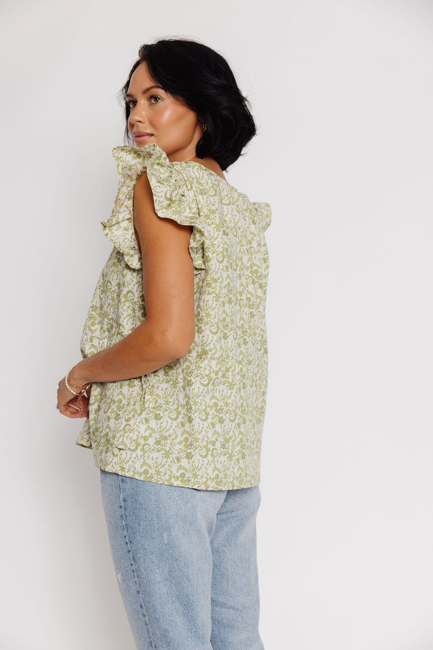 Beaudelair Blouse in Olive