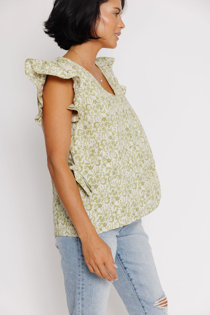 Beaudelair Blouse in Olive