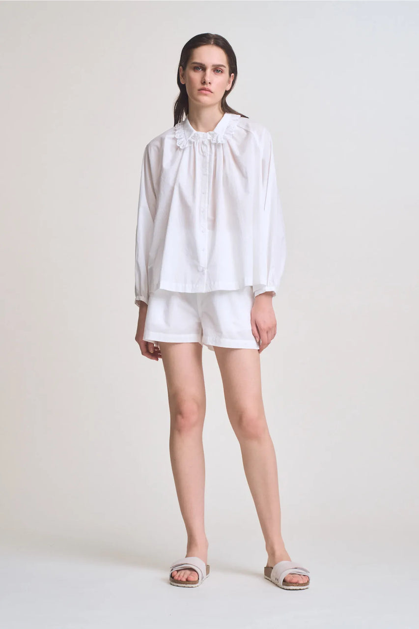 Booker Blouse in Off White