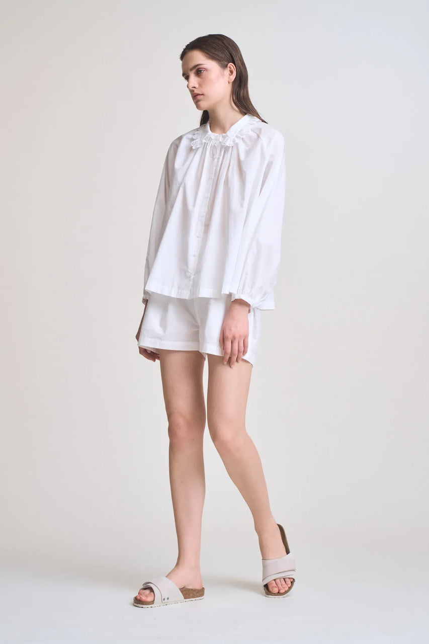 Booker Blouse in Off White