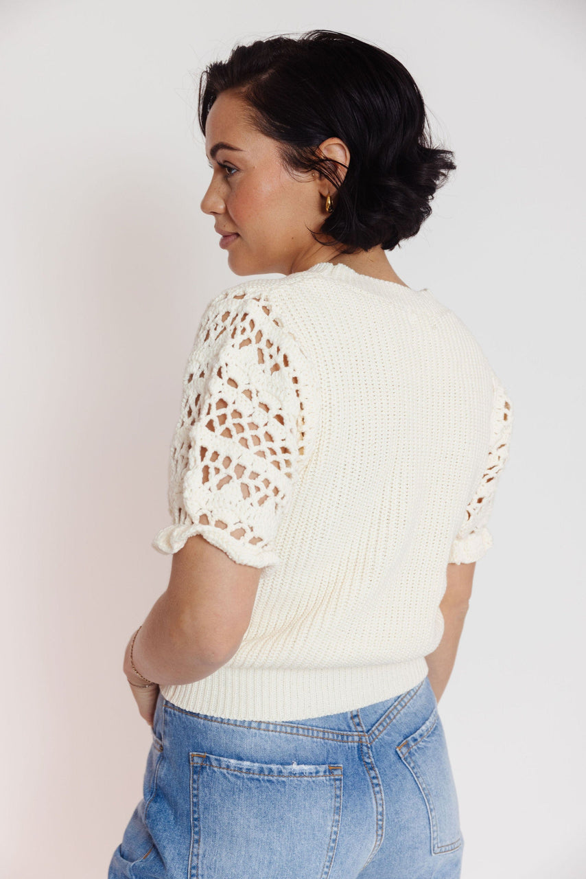 Brynne Sweater in Ivory