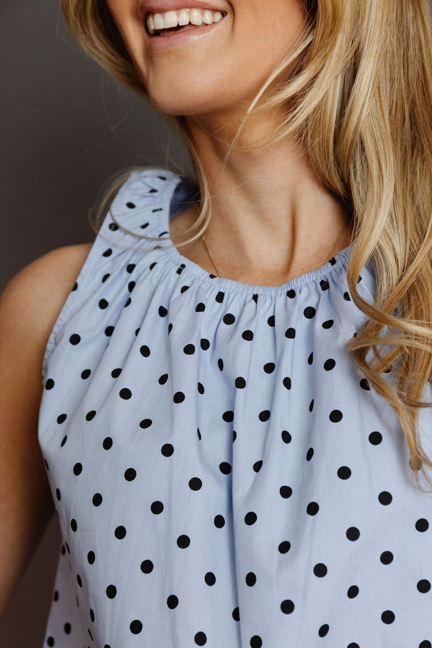 Axel Blouse in Light Blue