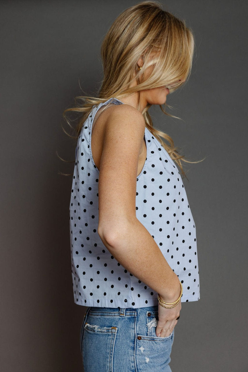 Axel Blouse in Light Blue