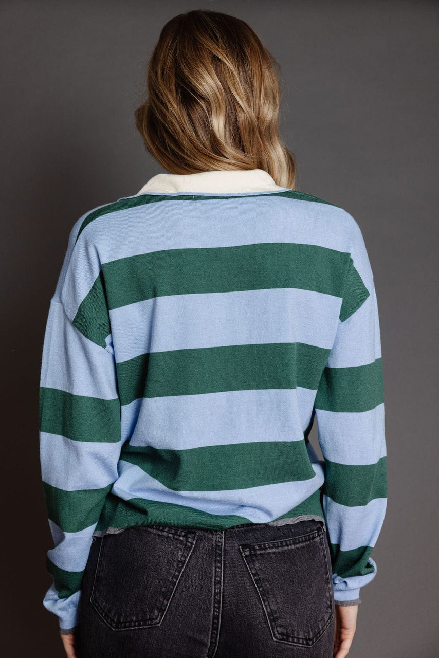 Carolyn Tee in Blue/Green