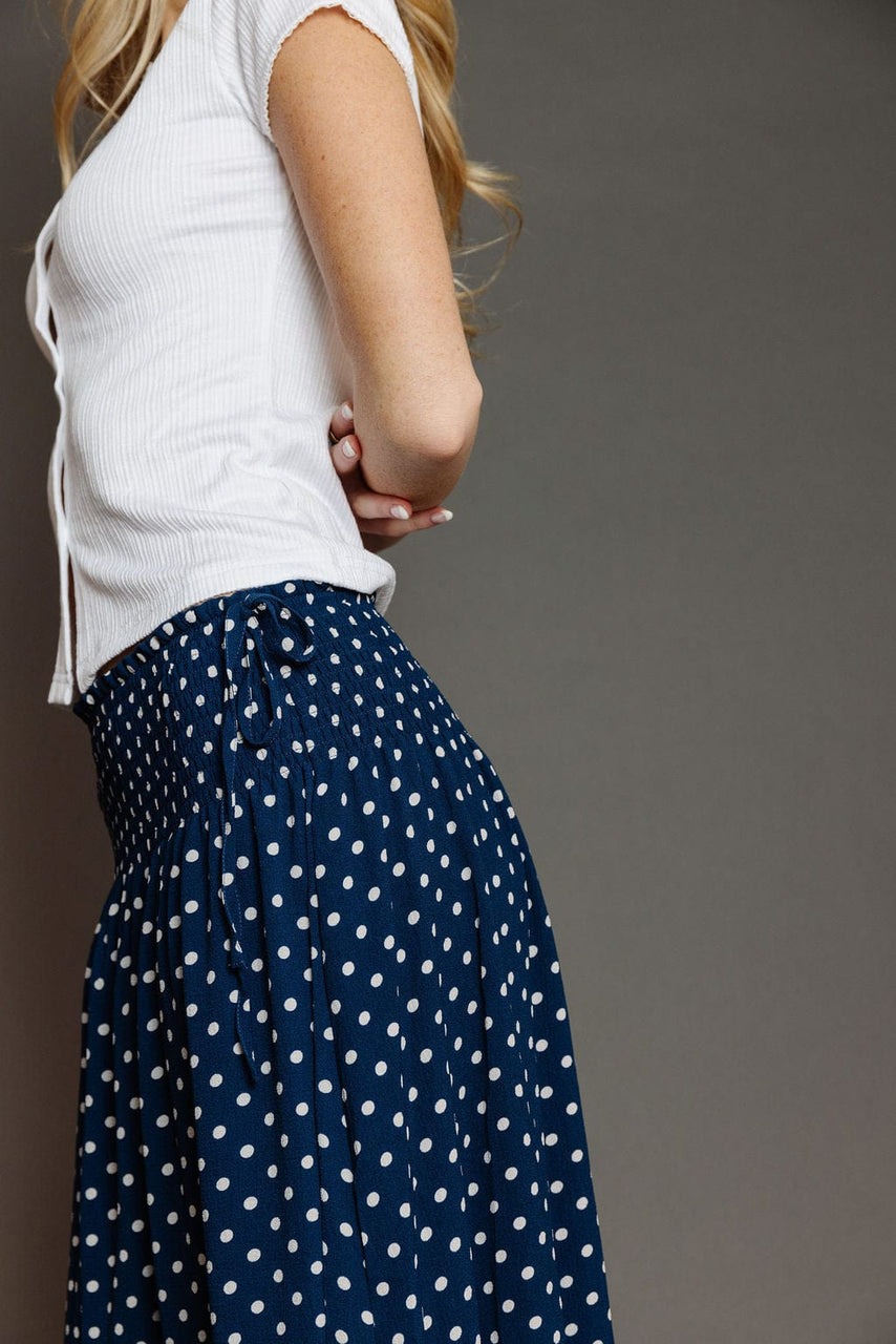 Franki Skirt in Navy/White