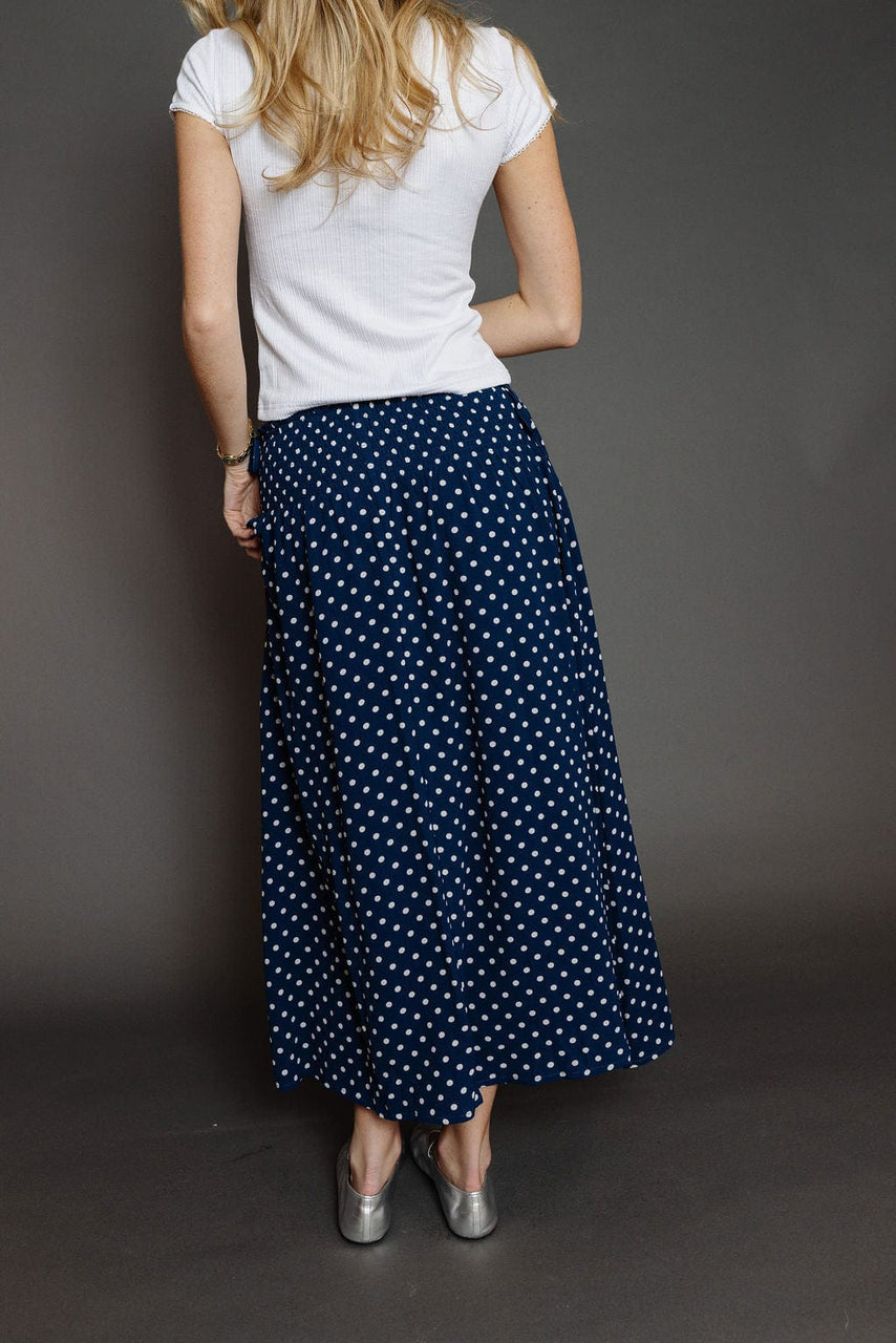Franki Skirt in Navy/White