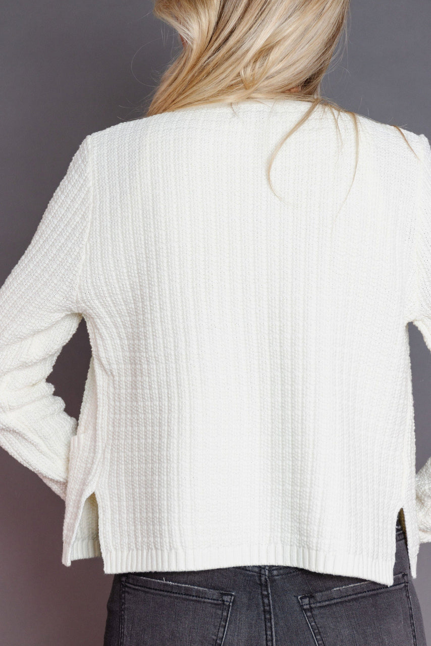 Irene Cardigan in Ivory