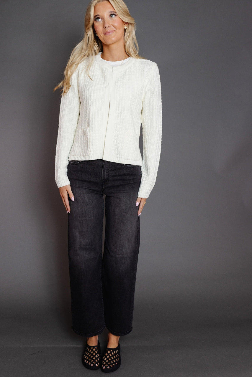 Irene Cardigan in Ivory