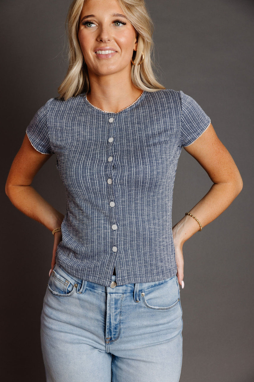 Sandra Tee in Navy