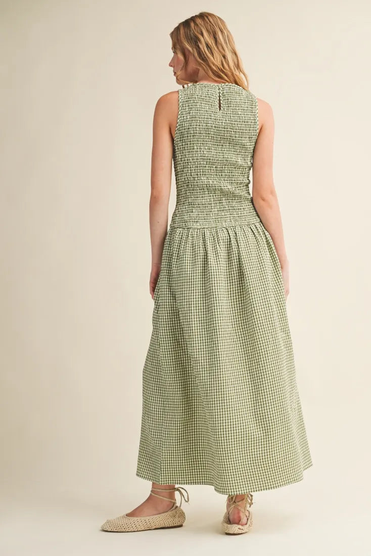 Calla Dress in Green