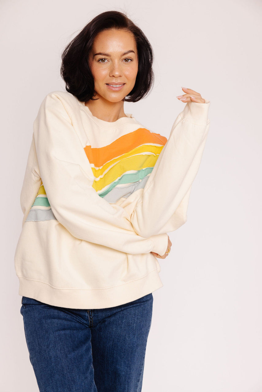 Carl Sweatshirt in Cream