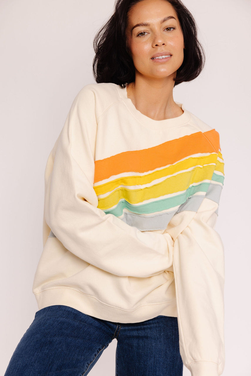 Carl Sweatshirt in Cream