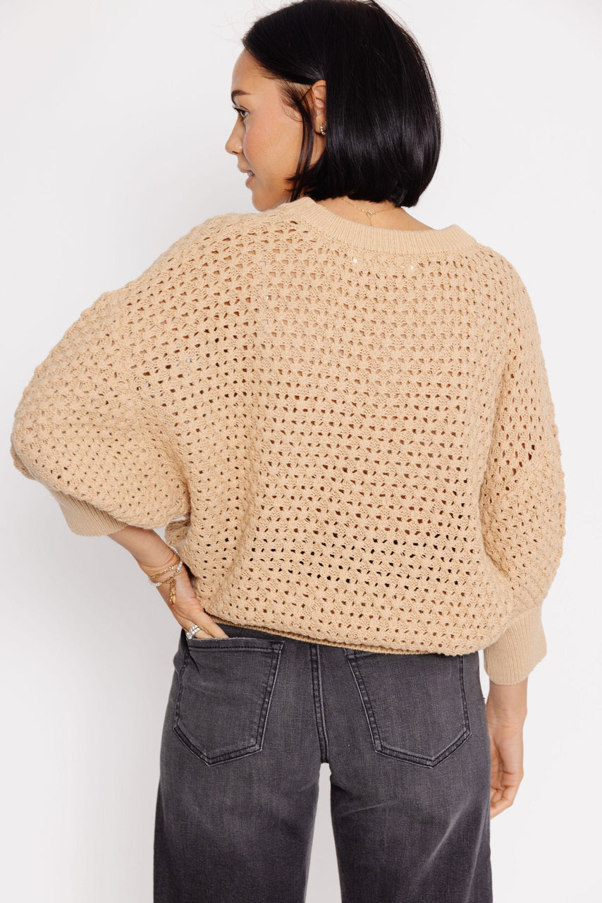 Chamomile Sweater in Taupe