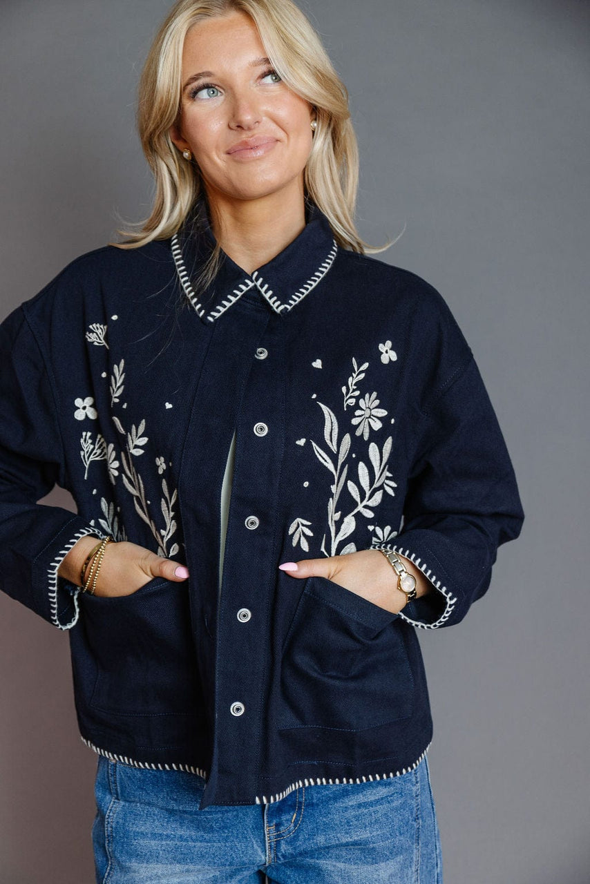 Avett Folk Jacket Navy