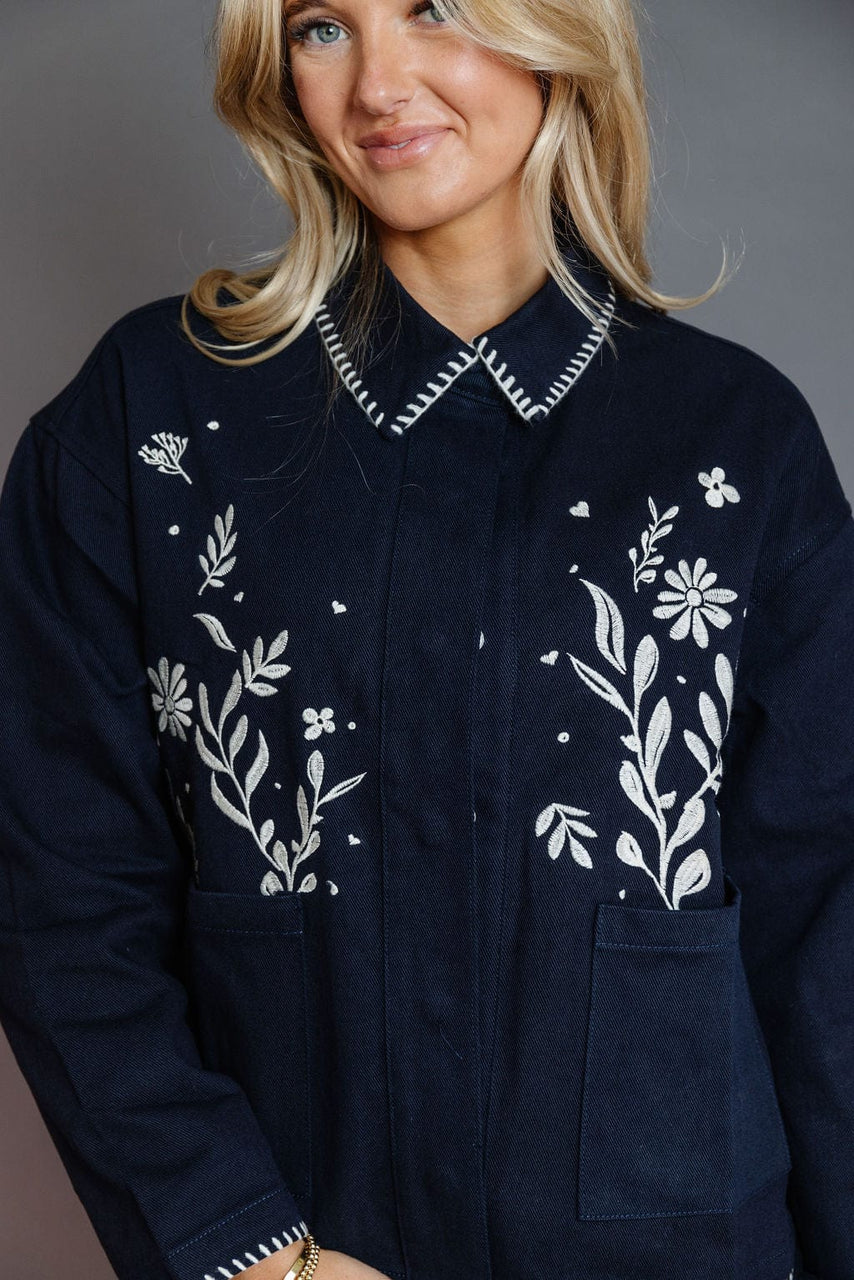 Avett Folk Jacket Navy