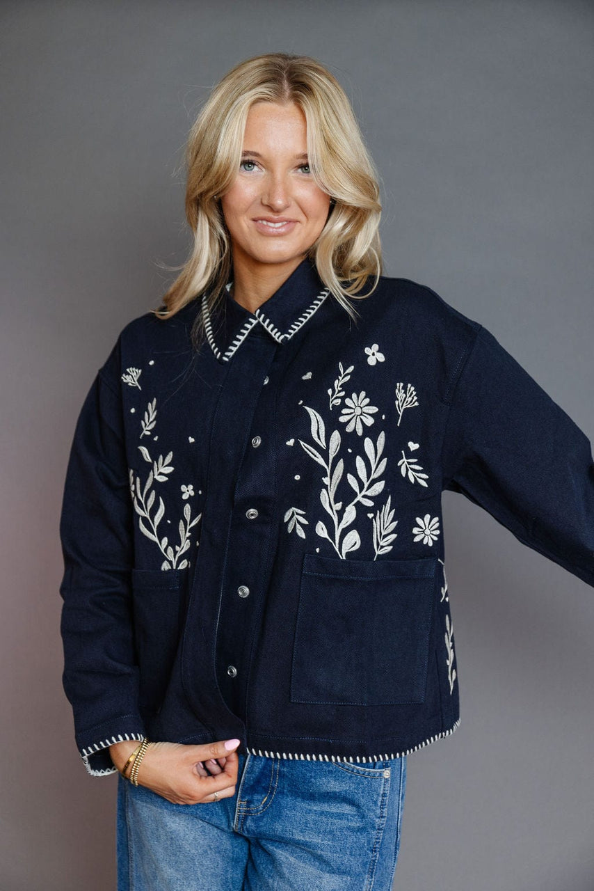 Avett Folk Jacket Navy