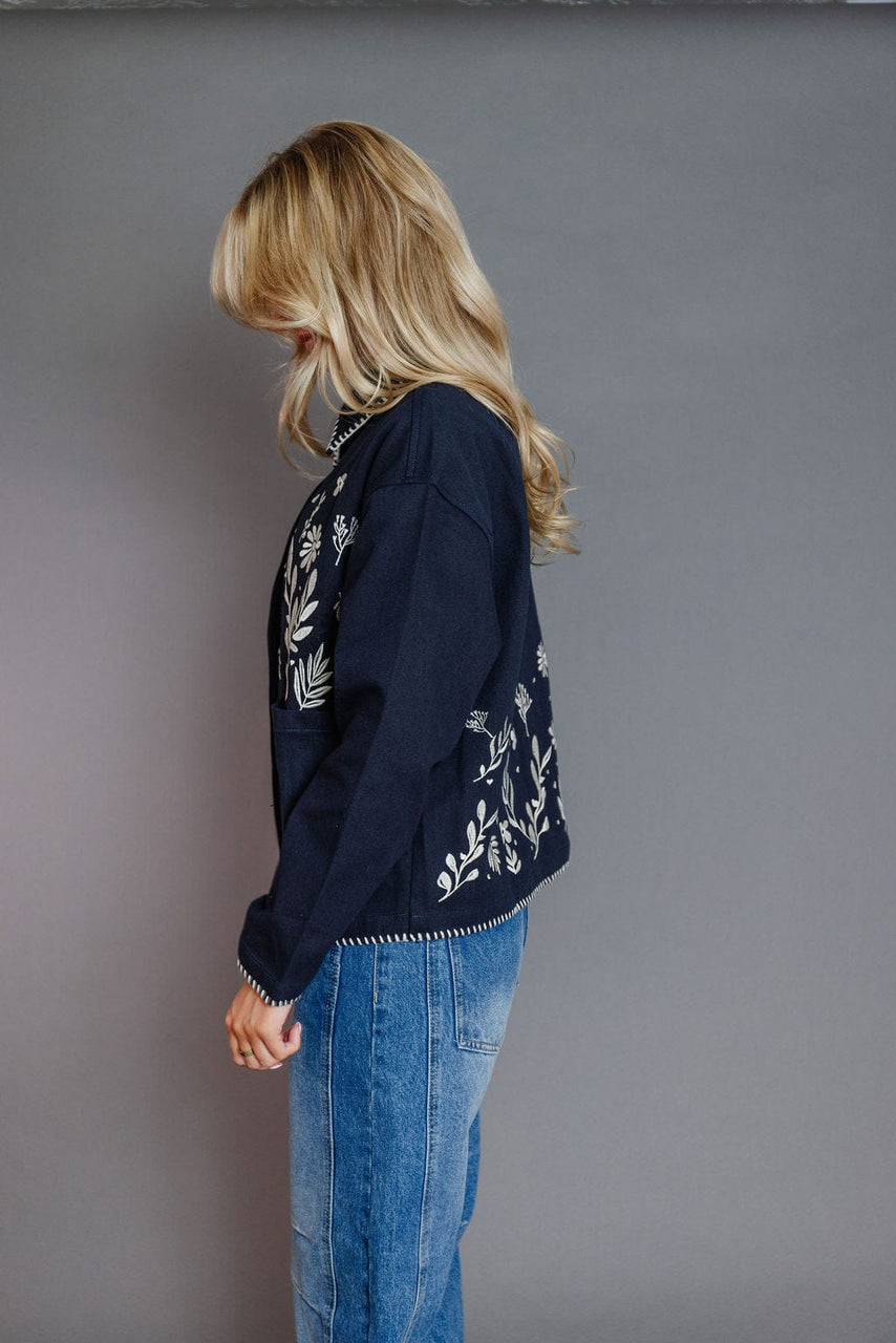 Avett Folk Jacket Navy