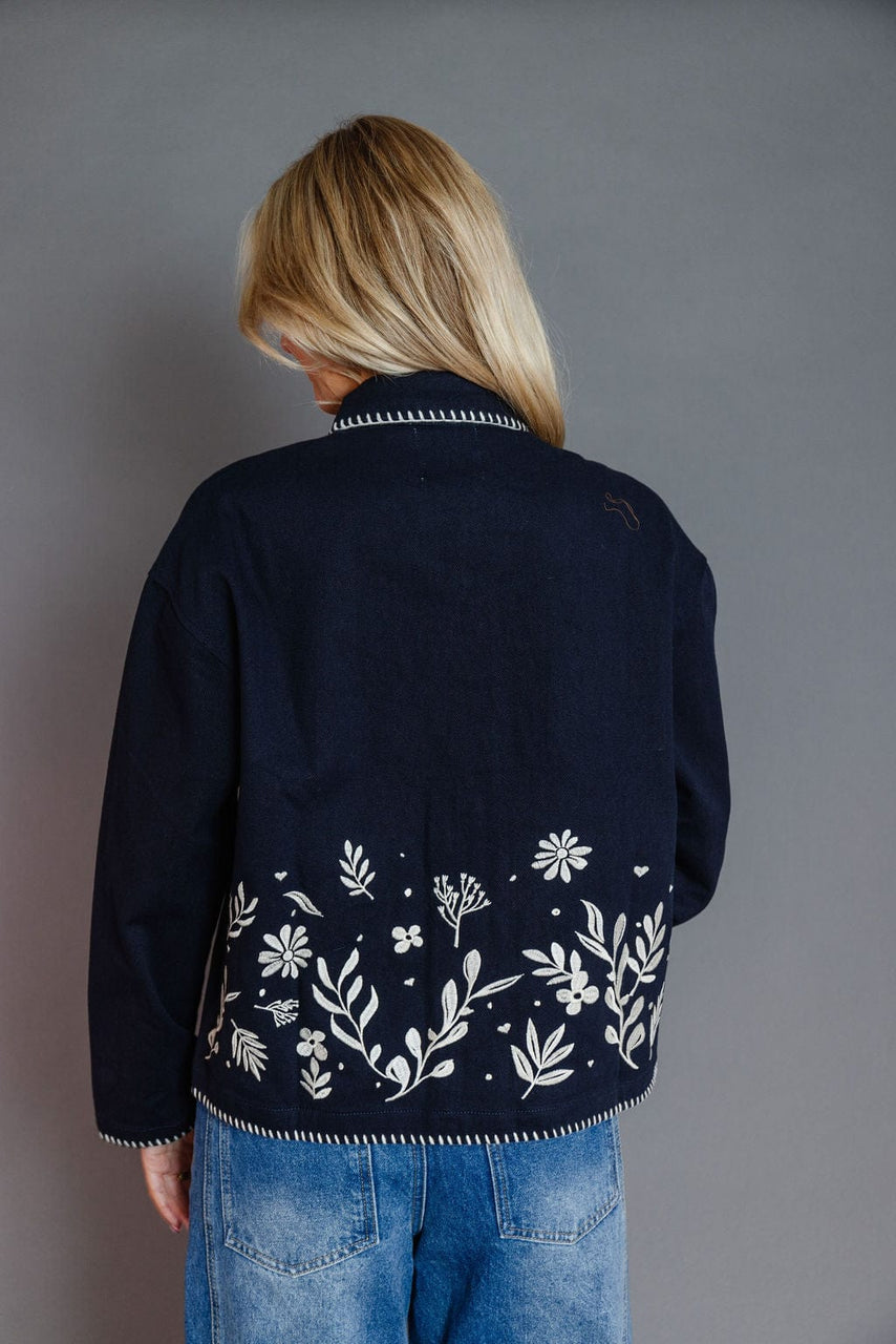 Avett Folk Jacket Navy