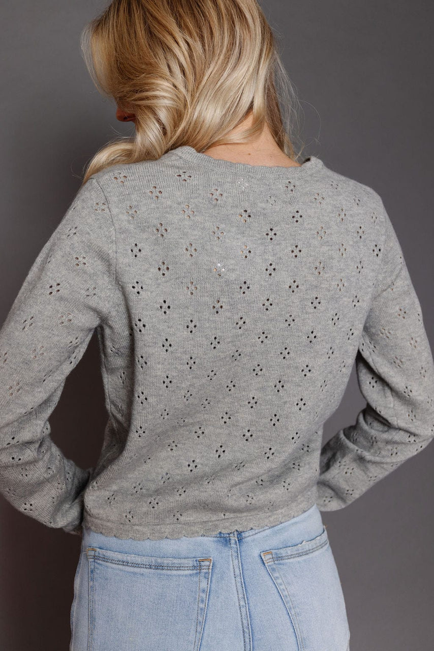 Carmela Cardigan in Grey