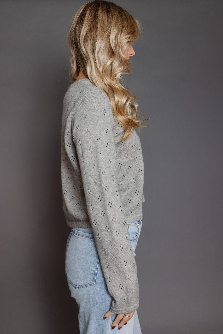 Carmela Cardigan in Grey