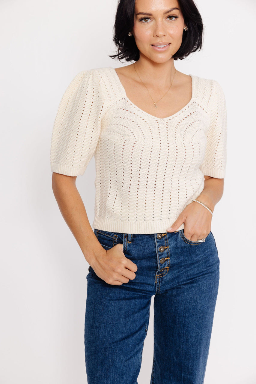 Doris Sweater in Cream