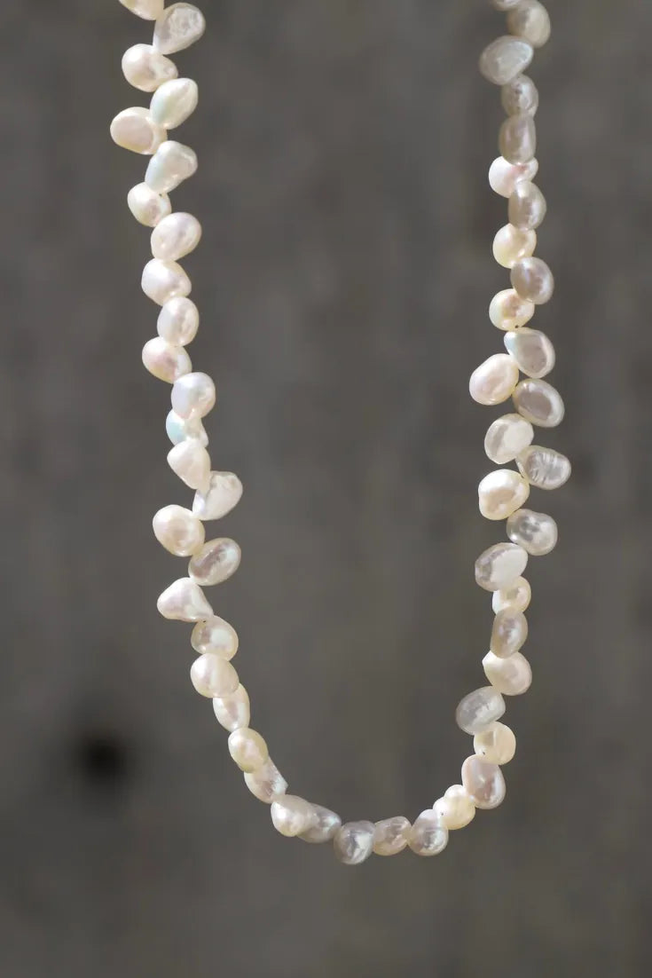 Drift Pearl Beaded Necklace by Katie Waltman