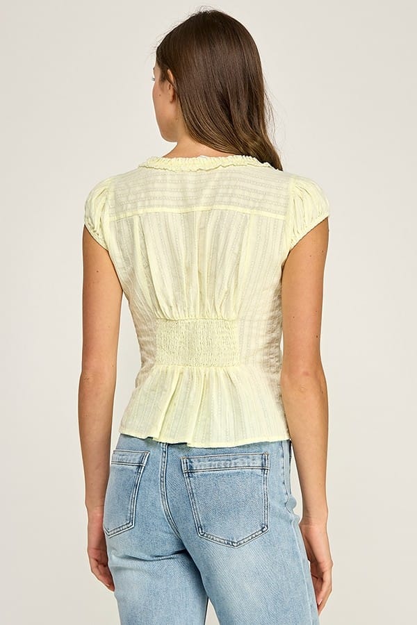 Dustyn Blouse in Butter