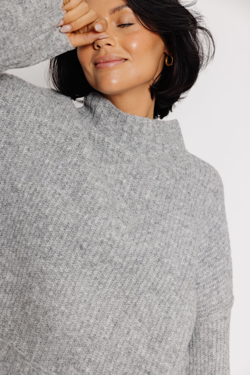Eloise Sweater in Light Grey