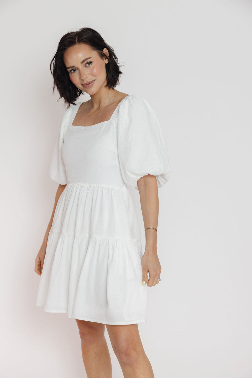 Faithfully Yours Dress in Off White