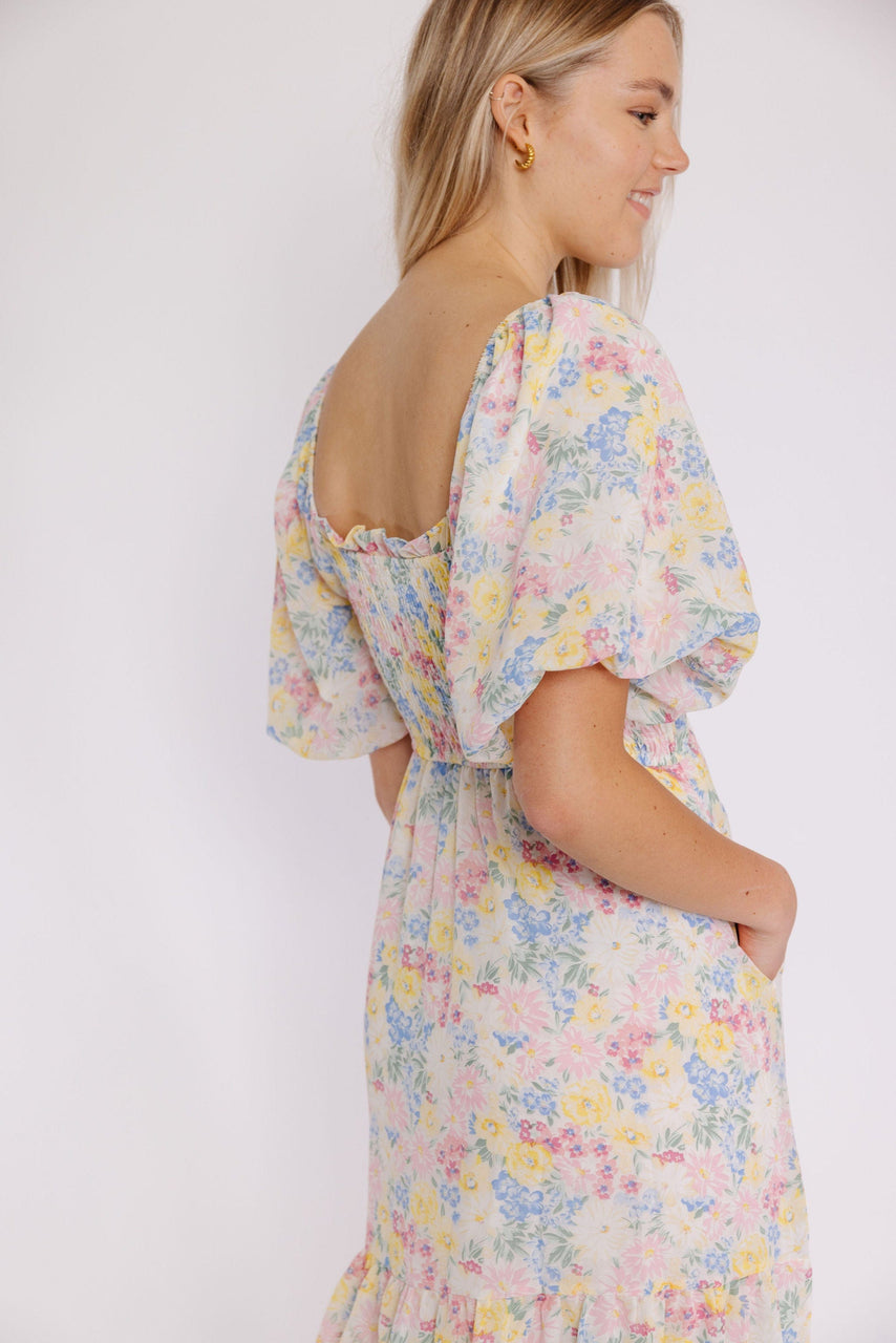 Glenhaven Dress in Ivory Floral