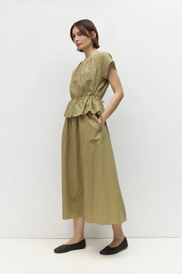 Gwen Skirt in Blue-Yellow