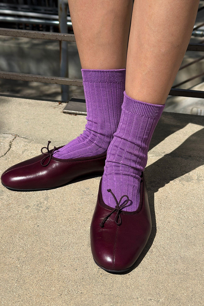 Le Bon Shoppe Her Socks in Violet