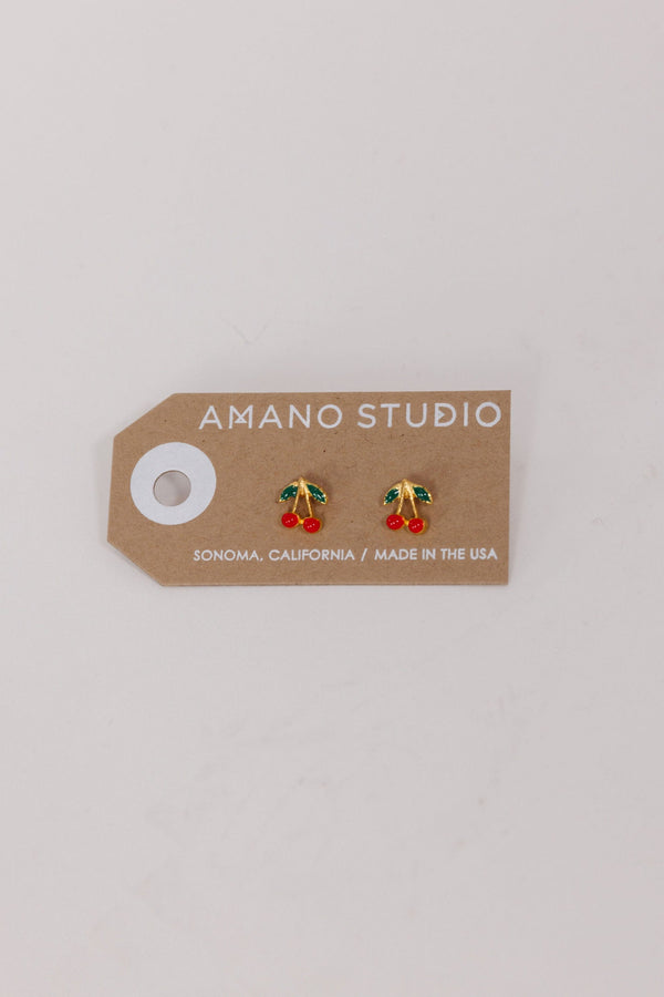 Amano Studio Cherry Stud Earrings
