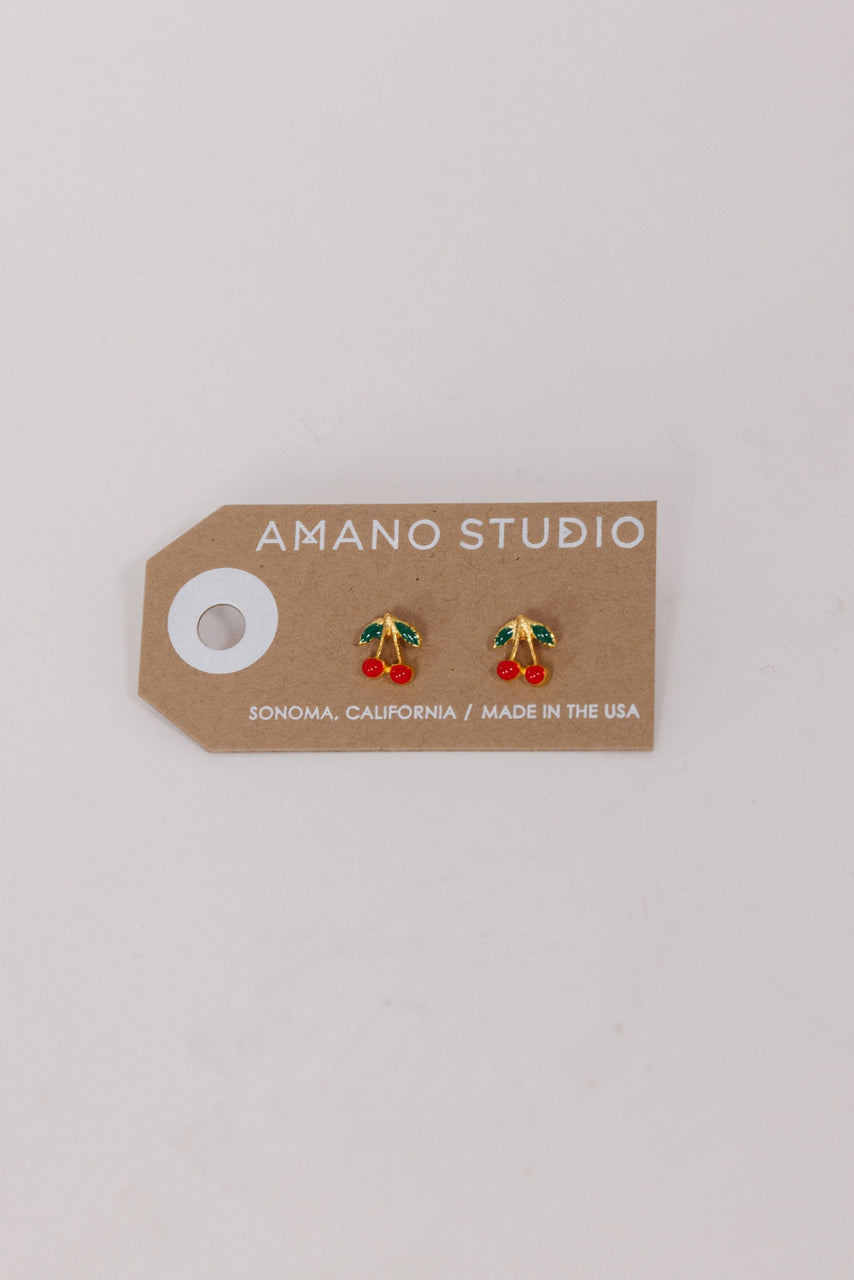 Amano Studio Cherry Stud Earrings
