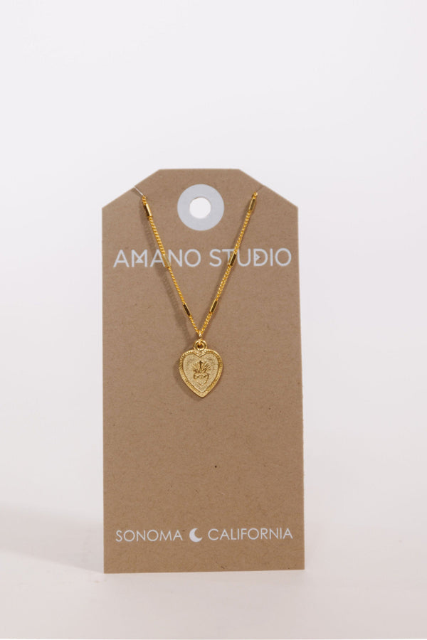 Amano Studio Sacred Heart Necklace