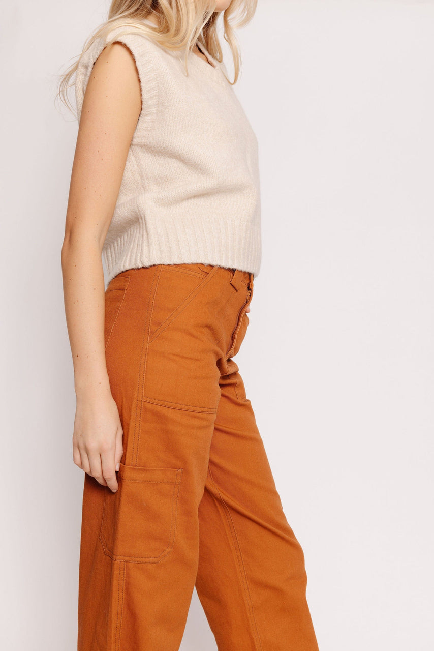 Julie Cargo Pants in Brick