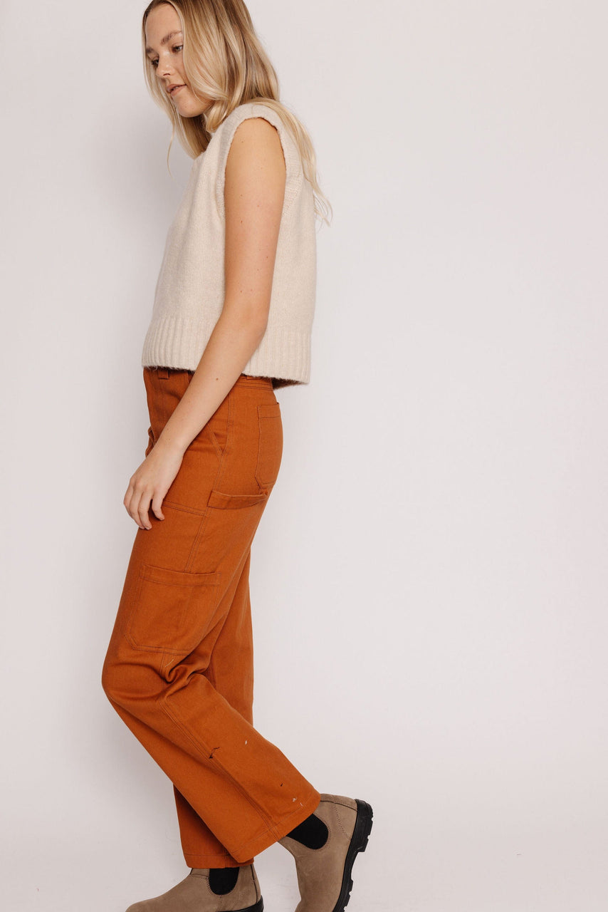 Julie Cargo Pants in Brick