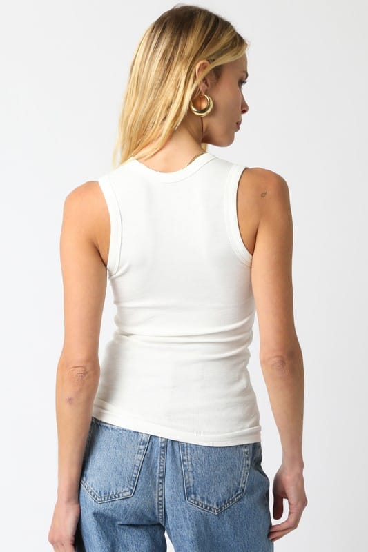 Kelsey Tank in New White